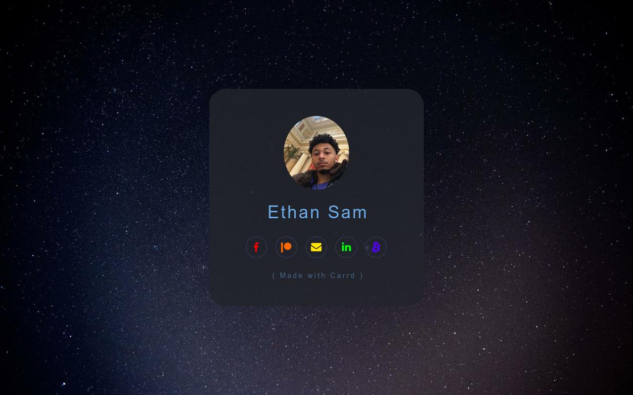 Carrd profile picture for @esam